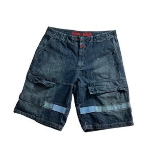 Marithe Francois Gibraud Baggy Jean Shorts Size 40
